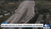 Millions expected to travel for Memorial Day weekend