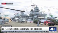 LA Fleet Week 2024 underway this weekend