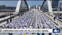 Commemoration event on the 6th Street Bridge