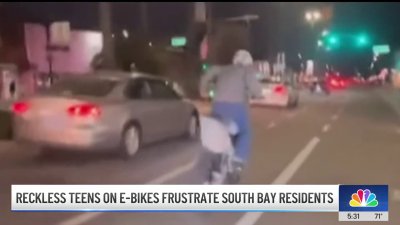 Reckless teens on e-bikes frustrate South Bay residents