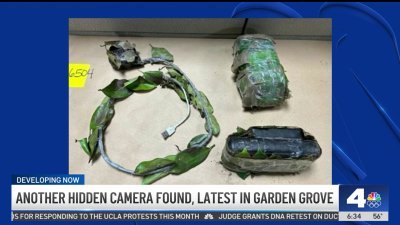 Hidden camera found outside Garden Grove home