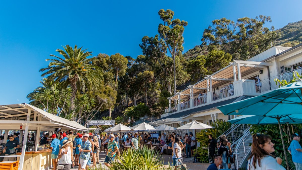 Cheers to the Catalina Wine Mixer, that fizzy festivity with cinematic ...