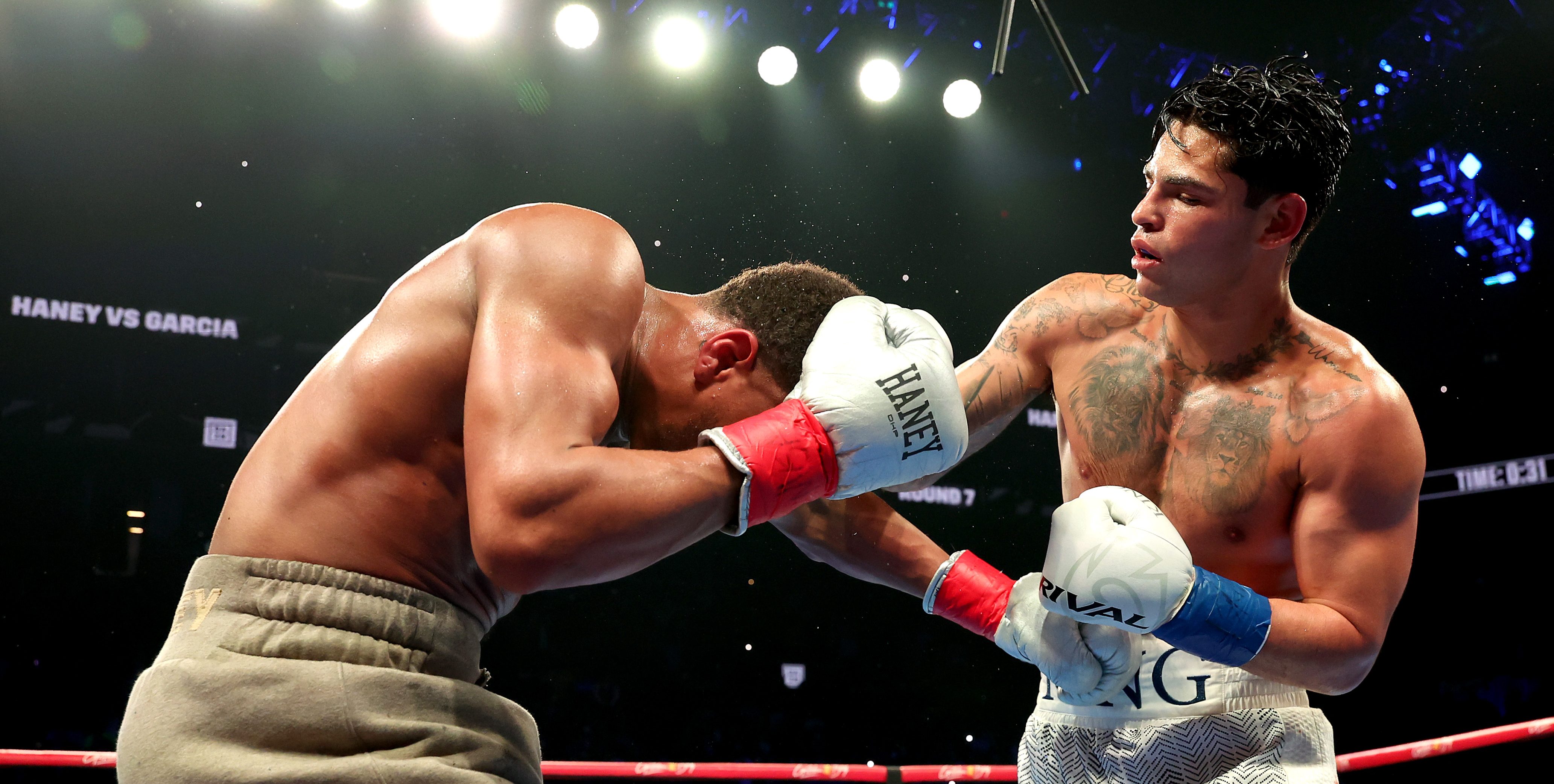 Boxer Ryan Garcia denies using performance-enhancing drugs after
beating Devin Haney