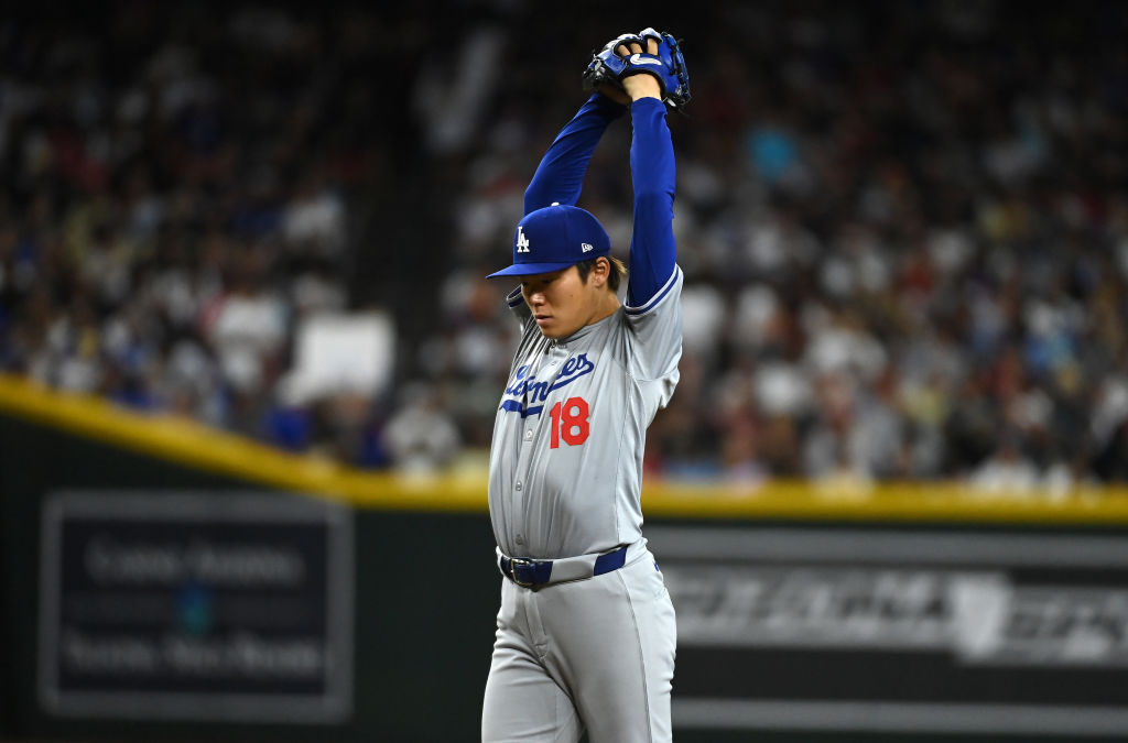 Yoshinobu Yamamoto pitches six scoreless innings and Andy Pages hits a
2-run homer to lead Dodgers over D-backs 8-0