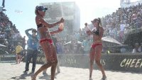 Olympics beach volleyball gold medalists take on new task: Being a mom