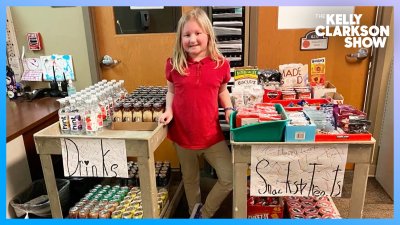 11-year-old celebrates teachers with appreciation snack cart