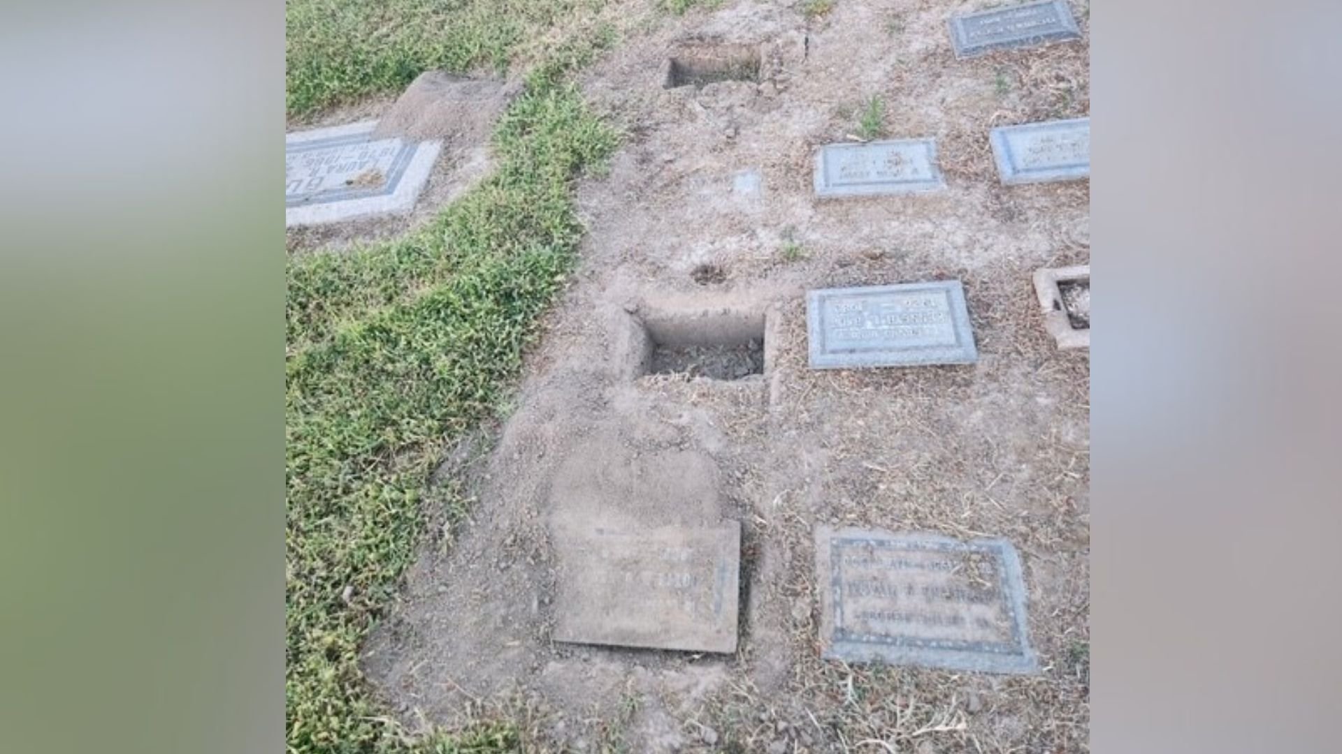 Sisters horrified after father's grave was vandalized and ashes dumped - Vimarsana News