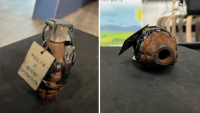 Connecticut airport evacuated after inert grenade found in woman's luggage