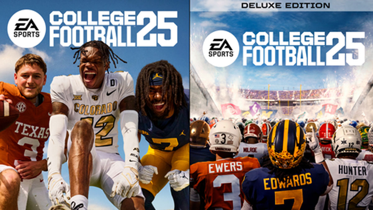 EA Sports’ ‘College Football 25’ cover stars Hunter, Ewers and Edwards