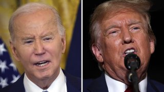 Joe Biden and Donald Trump 2024.