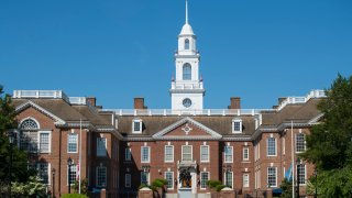 Legislative Hall, the Delaware State Capitol, in Dover, Delaware