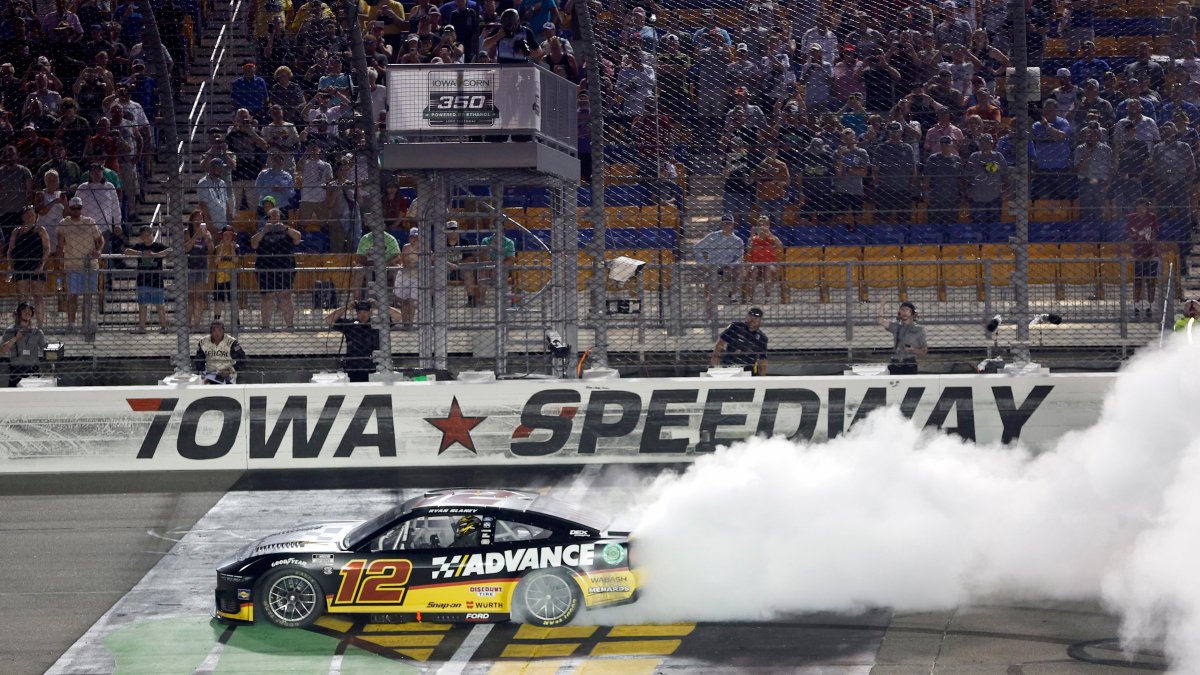 NASCAR Power Rankings Ryan Blaney rising after Iowa win NBC Los Angeles