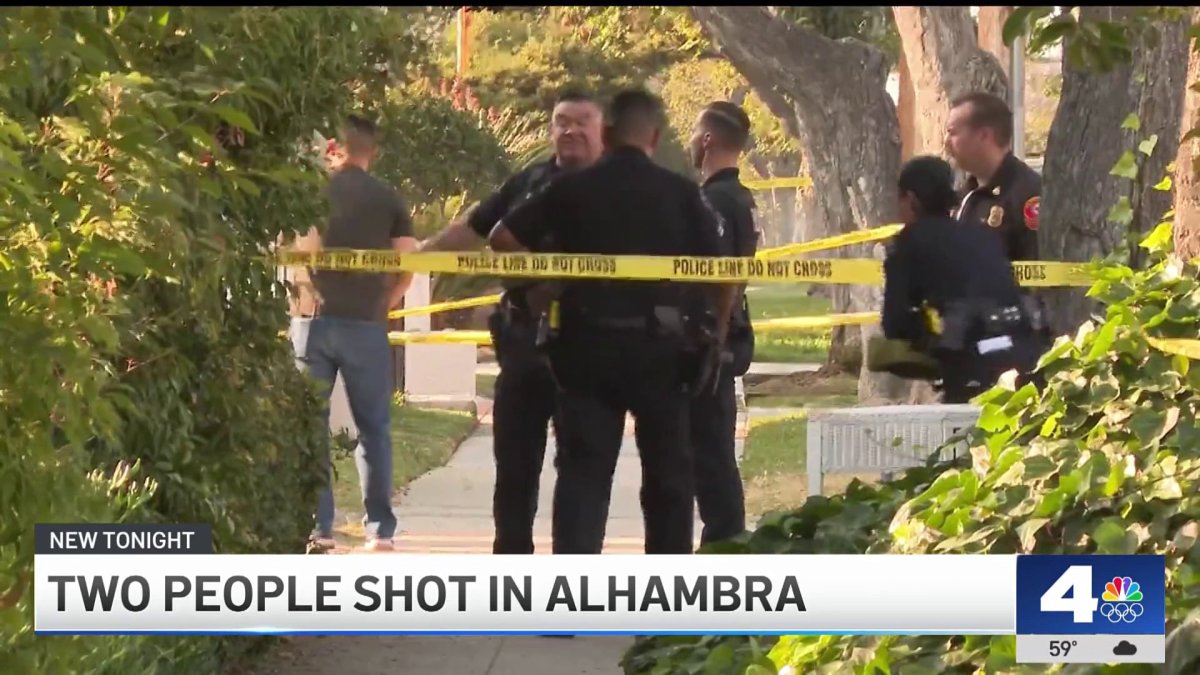 2 people shot in Alhambra – NBC Los Angeles