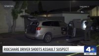 Rideshare driver shoots naked man attacking woman in Orange County