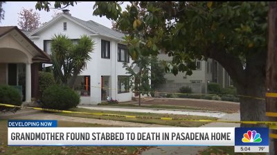 Grandmother found stabbed to death in Pasadena home