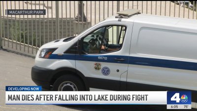Man dies after falling lake at Macarthur Park
