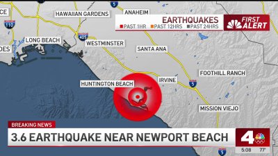 3.6 magnitude earthquake rattles Newport Beach