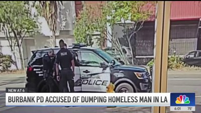 Burbank police accused of dumping homeless man in LA