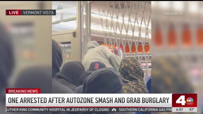Smash-and-grab burglars break into AutoZone