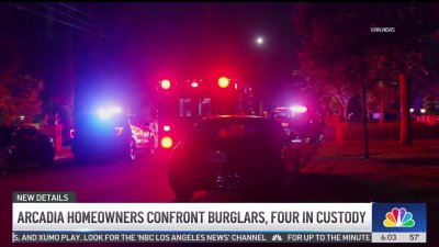 Four people in police custody after Arcadia home invasion