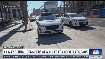 LA City Council considers driverless car regulations