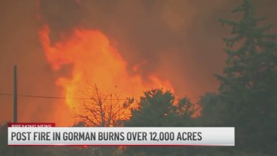 Post Fire in Gorman burns more than 12,000 acres