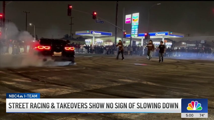 Why Los Angeles cannot stop street racing, takeovers