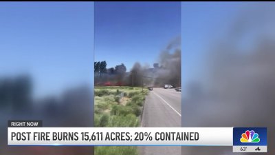 Post Fire burns 15,611 acres, 20% contained