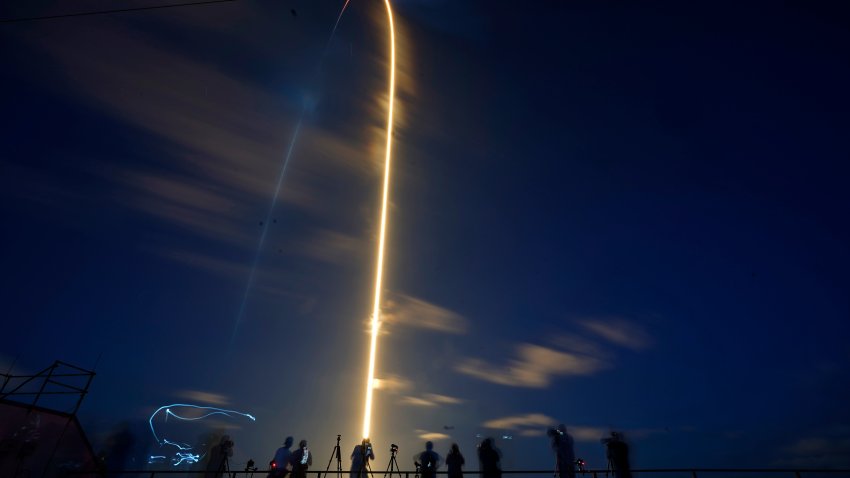 SpaceX Falcon 9 rocket.