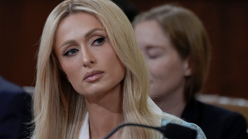 Paris Hilton, Lived-Experience Advocate and CEO, testifies during a House Committee on Ways and Means hearing on Strengthening Child Welfare and Protecting Americas Children on Capitol Hill Wednesday, June 26, 2024, in Washington.