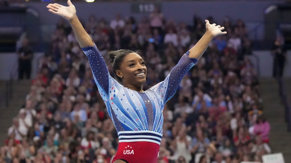 Simone Biles moves closer to Paris Olympics spot amid Team USA injuries ...