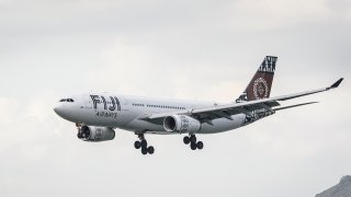 Fiji Airways plane.