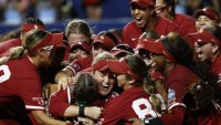 Oklahoma wins record fourth straight NCAA softball title after beating Texas