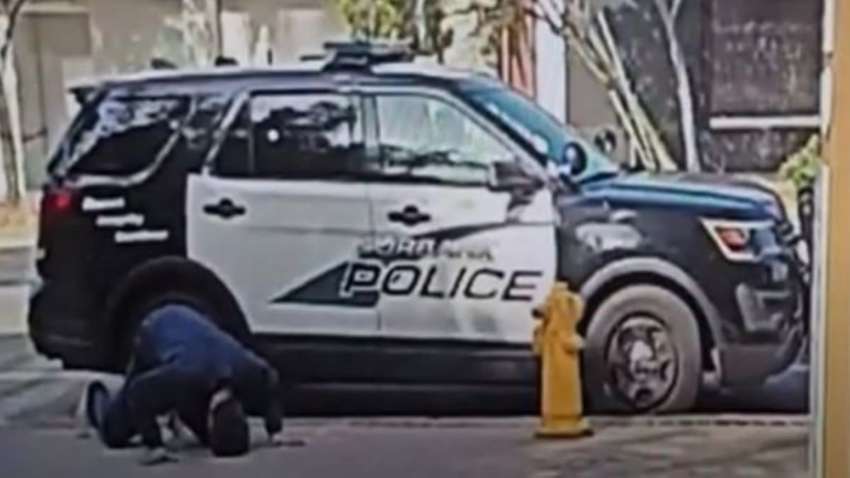 Burbank officers drop off man off outside LA Council President’s office – NBC Los Angeles