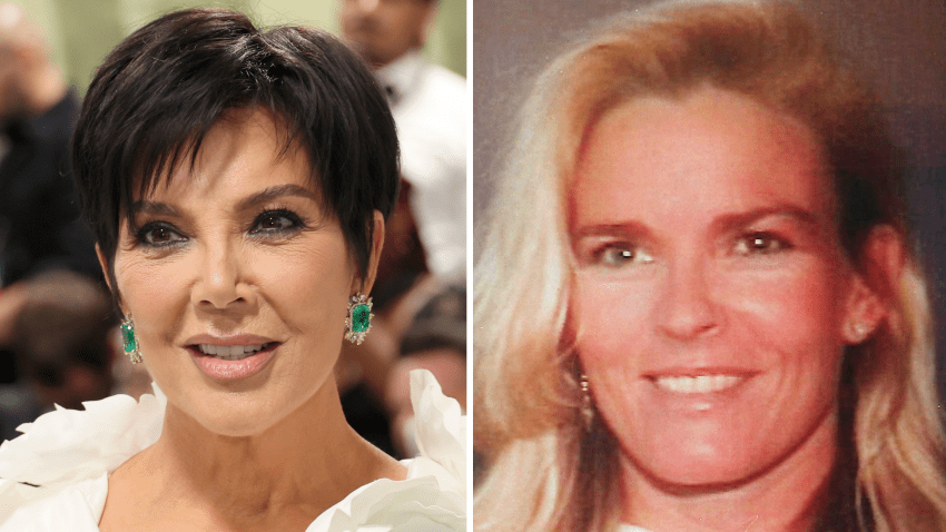 (l-r) Kris Jenner and Nicole Brown Simpson