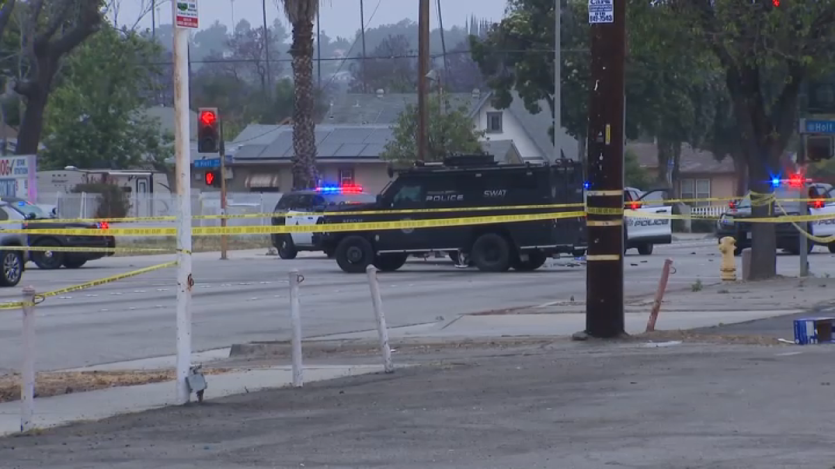 Man shot and arrested by officers in Pomona – NBC Los Angeles