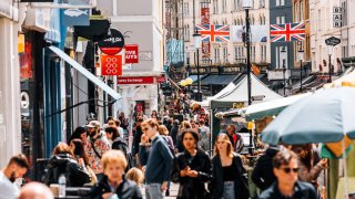 UK inflation holds steady at Bank of England’s 2% target, above expectations