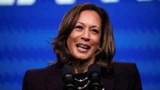 U.S. Vice President Kamala Harris delivers the keynote speech at the American Federation of Teachers’ 88th national convention in Houston, Texas, U.S. July 25, 2024. 