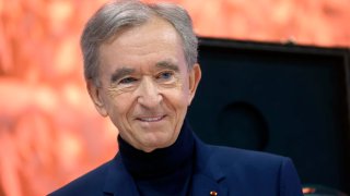 Chairman & Chief Executive Officer of LVMH, Bernard Arnault attends the Viva Technology show at Parc des Expositions Porte de Versailles on May 23, 2024 in Paris, France. 