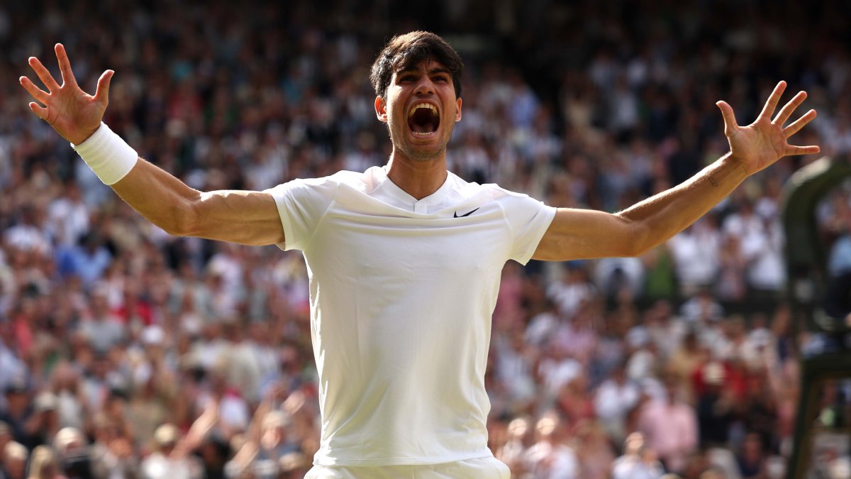 Carlos Alcaraz beats Novak Djokovic for Wimbledon title NBC Los Angeles