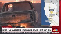 State of emergency declared due to Thompson Fire in Butte County