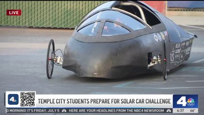 Temple City teens get ready for solar car race in Texas