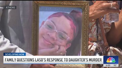 Family questions LASD's response to woman's murder in South LA