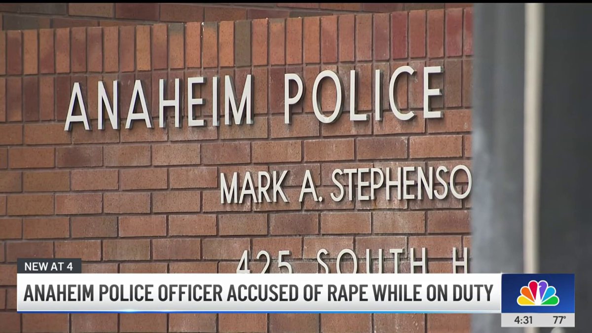 Anaheim police officer accused of sexually assaulting woman – NBC Los ...