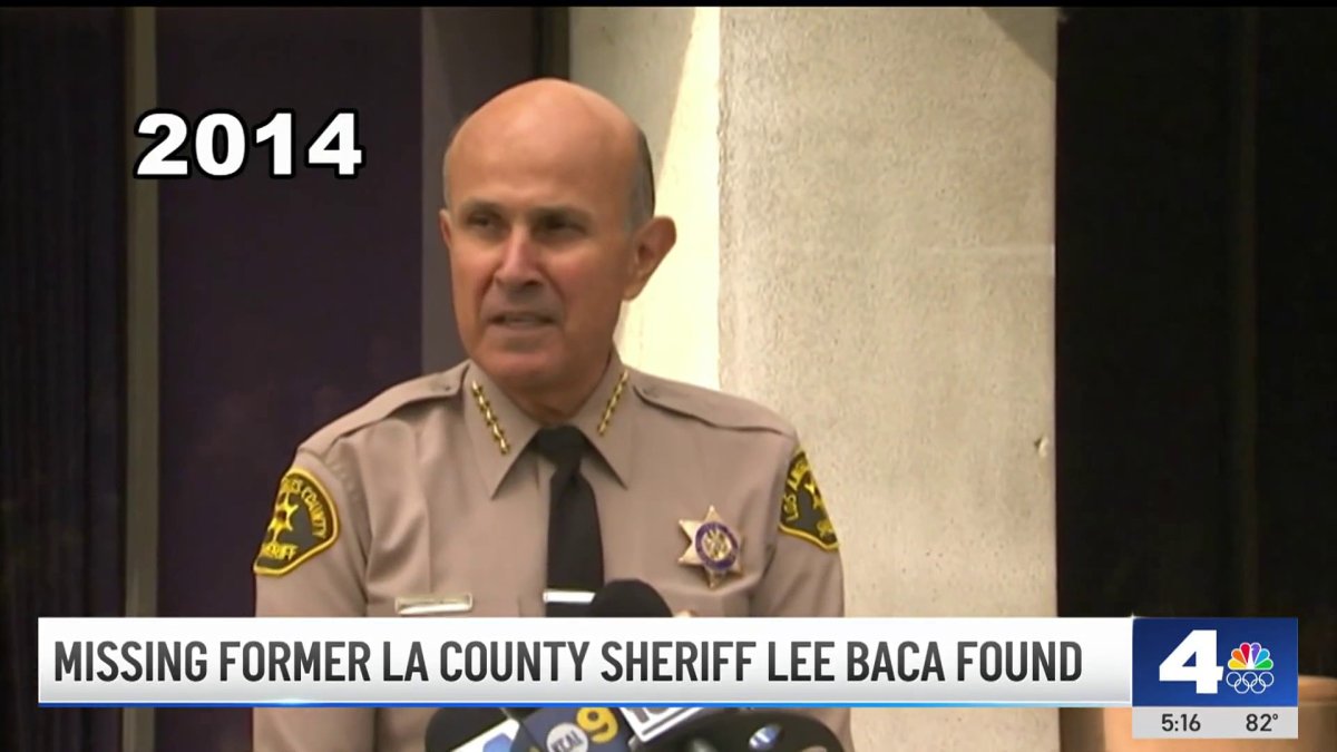Former LA County Sheriff Lee Baca found after going missing – NBC Los ...