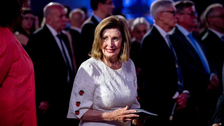 WASHINGTON, DC – JULY 9: Former U.S. House Speaker Nancy Pelosi (D-CA) attends a NATO 75th anniversary celebratory event at the Andrew Mellon Auditorium on July 9, 2024 in Washington, DC. NATO leaders are convening in Washington this week for its annual summit to discuss their future strategies and commitments, and marking the 75th anniversary of the alliance’s founding.