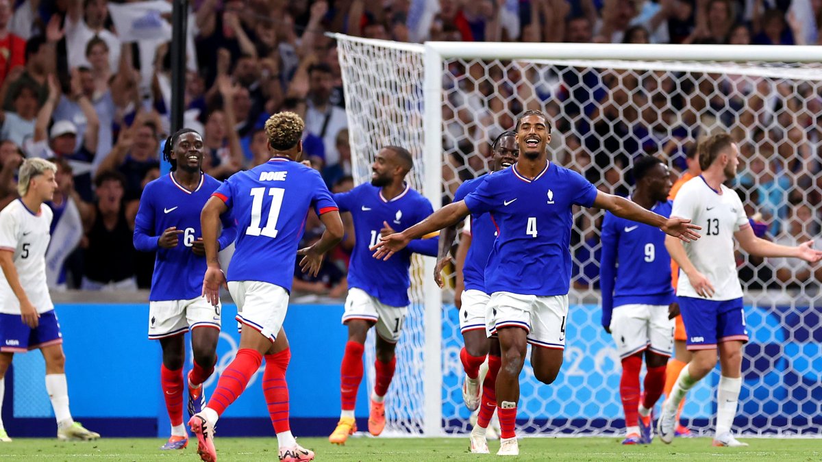 Live updates USMNT falls to France in 2024 Olympics soccer opener