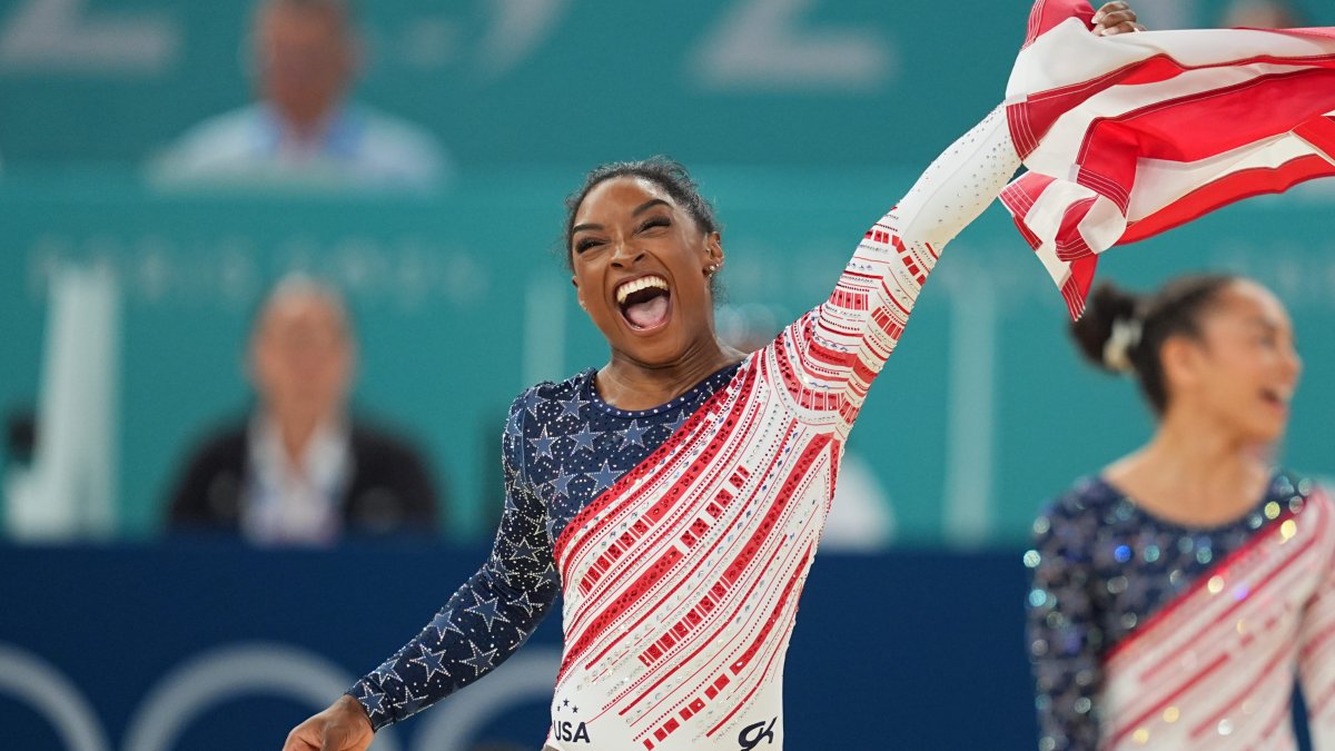 Simone Biles and the most decorated gymnasts in Olympic history NBC