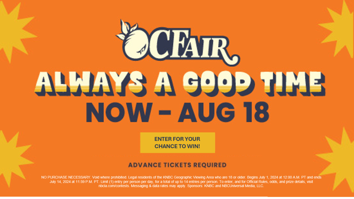 KNBC OC FAIR 2024 SWEEPSTAKES – NBC Los Angeles