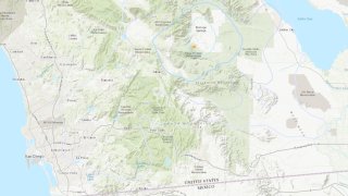 An earthquake was reported near Borrego Springs on July 17, 2024.